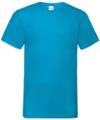 SS20M 61066 Valueweight V Neck T-Shirt Azure colour image